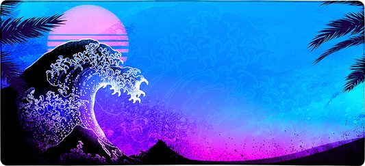 Soul of the Retrowave X-Large Mouse Pad