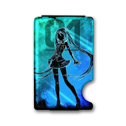 Soul of the Software Plexi Glass Acrylic Backed Metal Wallet