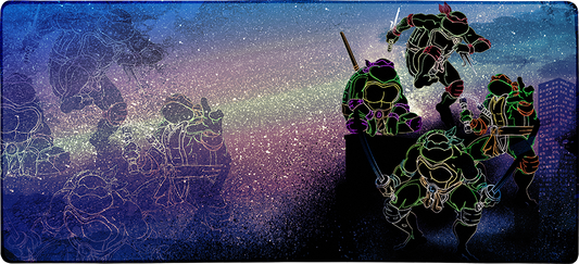 Soul of the Turtle Team X-Large Mouse Pad