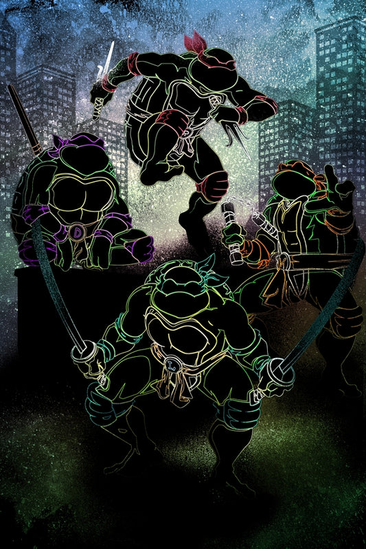 Soul of the Turtle Team Plexi Glass Wall Art