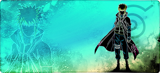 Soul of the Yellow Flash X-Large Mouse Pad