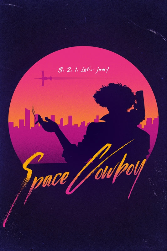 Space Cowboy Plexi Glass Wall Art