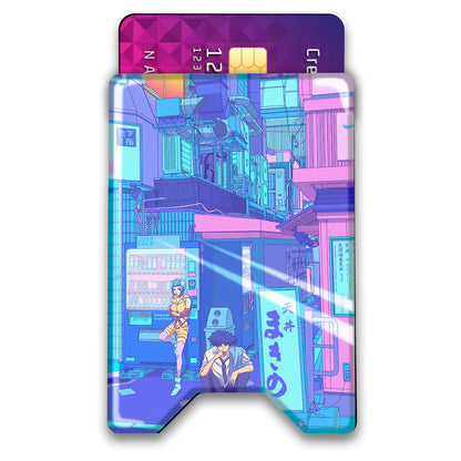 Space Street Plexi Glass Acrylic Backed 3D Printed Ultra Slim and Compact Wallet