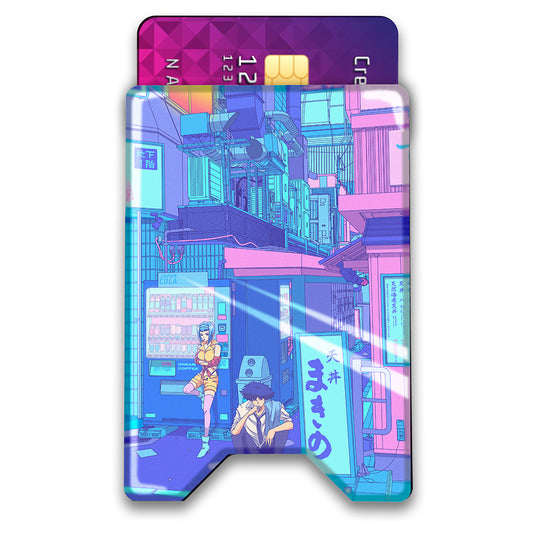 Space Street Plexi Glass Acrylic Backed 3D Printed Ultra Slim and Compact Wallet