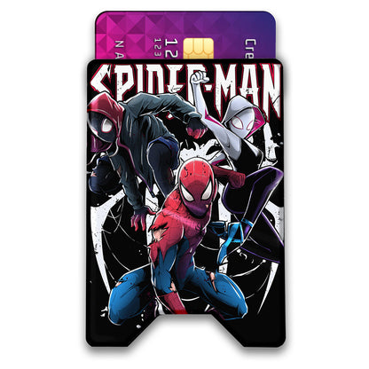 Spider Gang Plexi Glass Acrylic Backed 3D Printed Ultra Slim and Compact Wallet