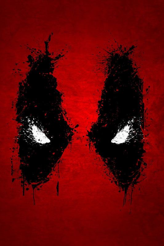 Splatted Merc Plexi Glass Wall Art