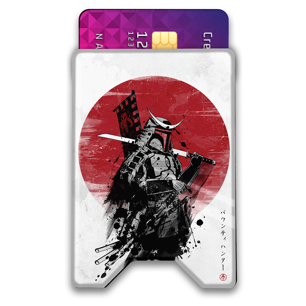 Star Samurai Plexi Glass Acrylic Backed 3D Printed Ultra Slim and Compact Wallet