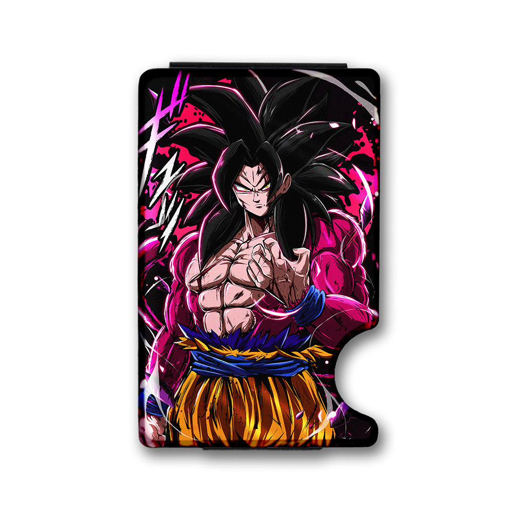 Strong Fuse Plexi Glass Acrylic Backed Metal Wallet