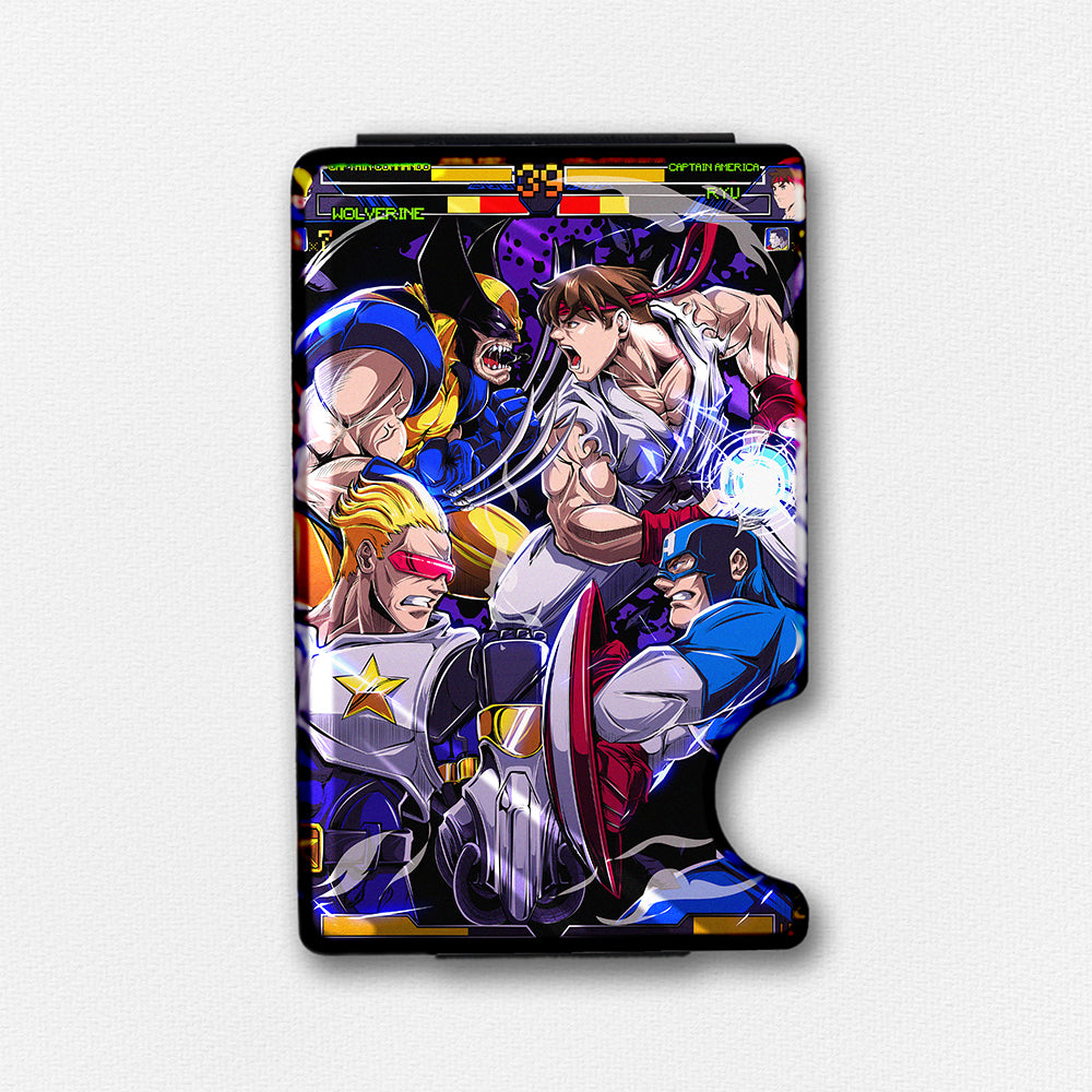 Strongest VS Plexi Glass Acrylic Backed Metal Wallet