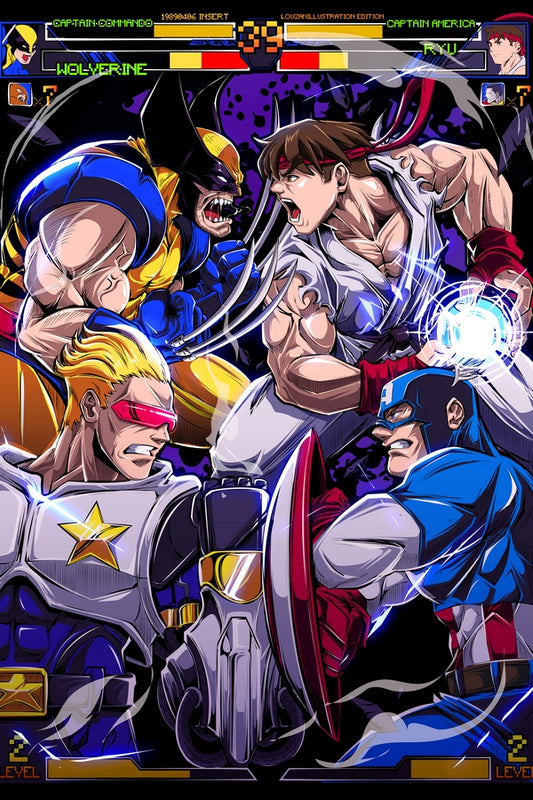 Strongest VS Plexi Glass Wall Art