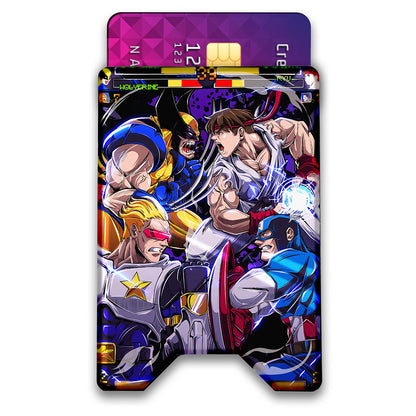 Strongest VS Plexi Glass Acrylic Backed 3D Printed Ultra Slim and Compact Wallet