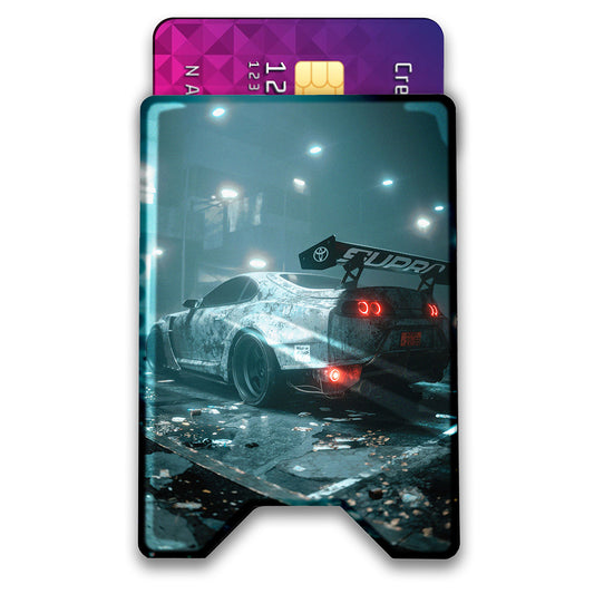 Supra Fast Plexi Glass Acrylic Backed 3D Printed Ultra Slim and Compact Wallet