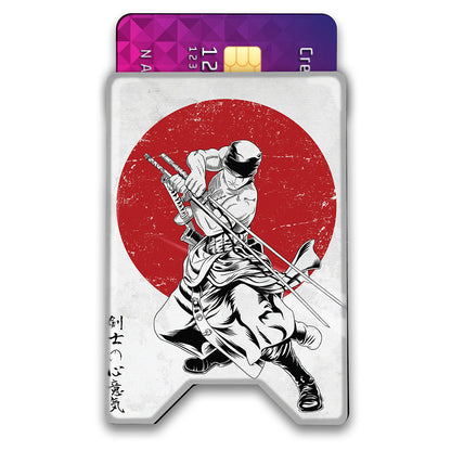 Sword's Master Plexi Glass Acrylic Backed 3D Printed Ultra Slim and Compact Wallet