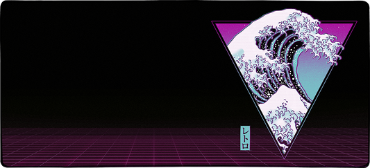 The Great Synthwave X-Large Mouse Pad