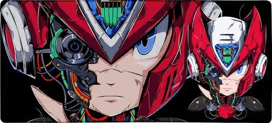 The Mecha Inside X-Large Mouse Pad