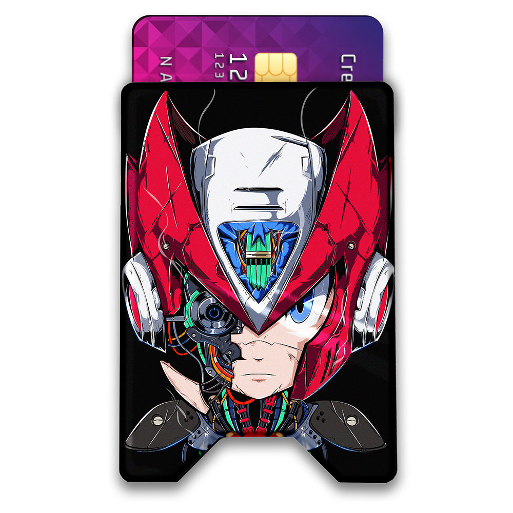The Mecha Inside Plexi Glass Acrylic Backed 3D Printed Ultra Slim and Compact Wallet