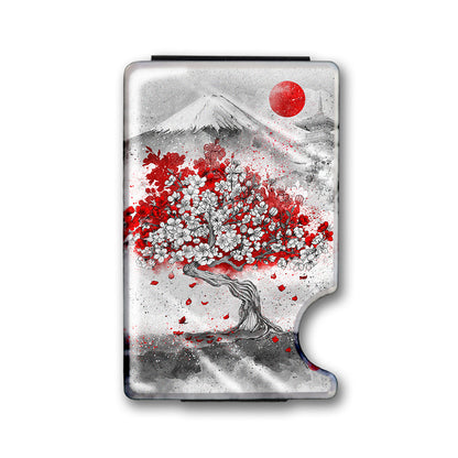 They are All Perfect Plexi Glass Acrylic Backed Metal Wallet