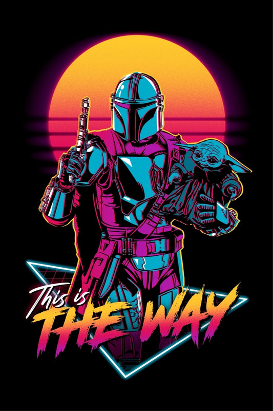 This is the Way Plexi Glass Wall Art