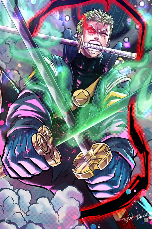 Triple Swords Plexi Glass Wall Art