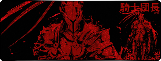 V2 Blood Red Knight Large Mouse Pad