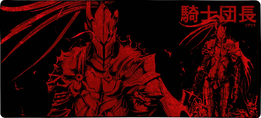 V2 Blood Red Knight X-Large Mouse Pad