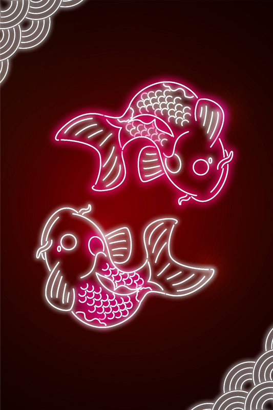 V2 Red Neon Carpe Koi