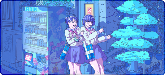 Walking Home Together X-Large Mouse Pad