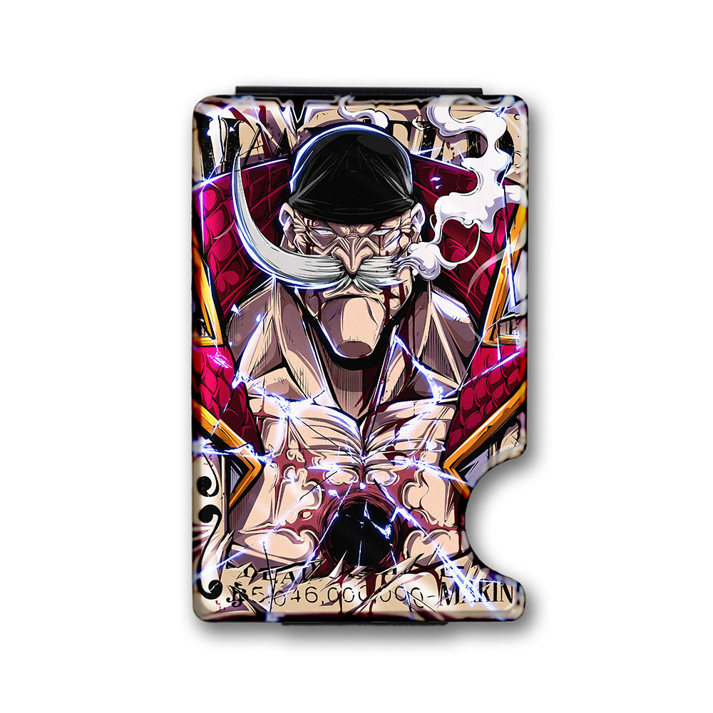 Wanted Worlds Strongest Man Plexi Glass Acrylic Backed Metal Wallet