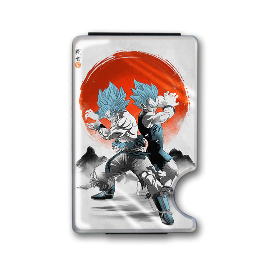 Warriors Under the Sun Plexi Glass Acrylic Backed Metal Wallet