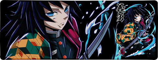 Water Swordsman Large Mouse Pad