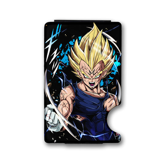 White Gloves Plexi Glass Acrylic Backed Metal Wallet