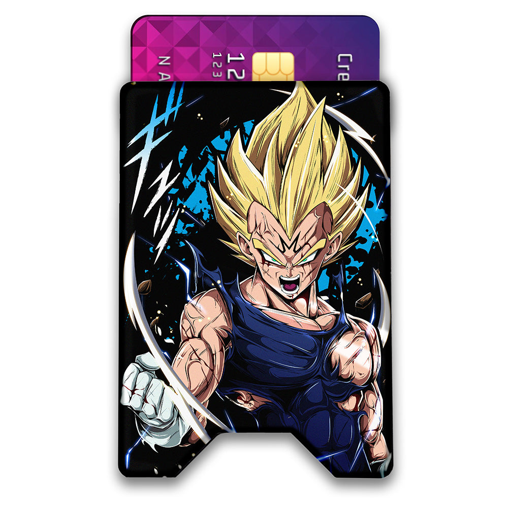 White Gloves Plexi Glass Acrylic Backed 3D Printed Ultra Slim and Compact Wallet