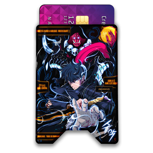 You Leveled Up! Plexi Glass Acrylic Backed 3D Printed Ultra Slim and Compact Wallet