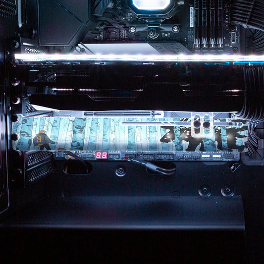 Birch Forest RGB GPU Support Bracket - Kuurakuu - V1Tech