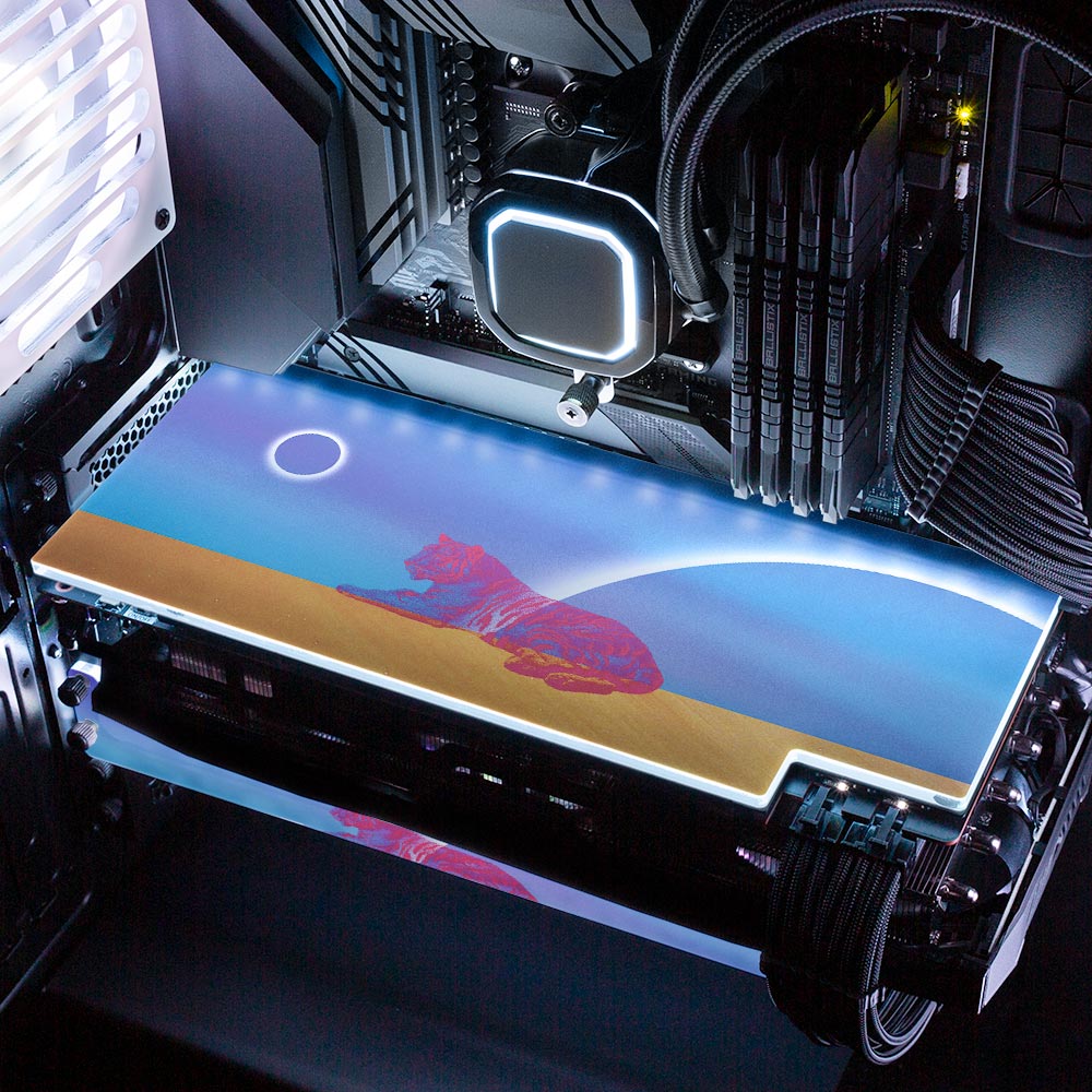 Spectacular.way - 'Break Time' | Custom RGB GPU Backplate by V1 Tech ...