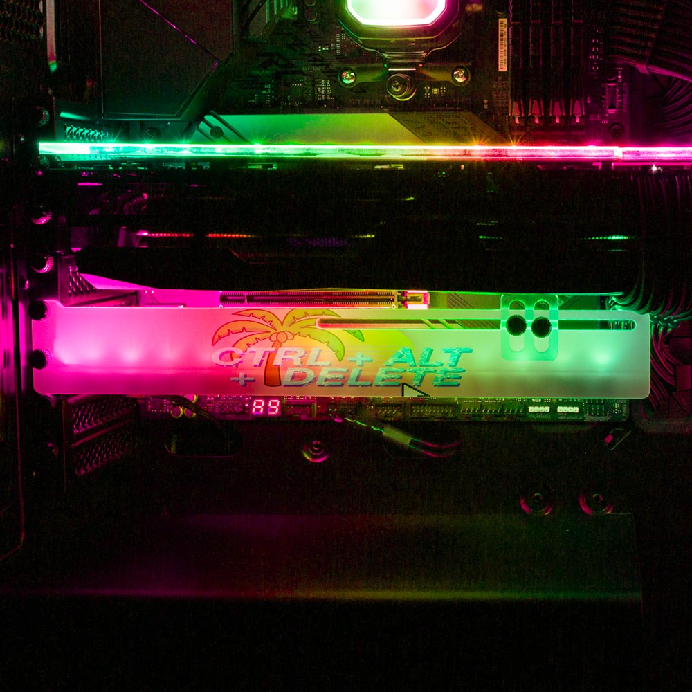 Remove Rgb Ctrl + Alt + Delete RGB GPU Support Bracket - Javilostcontrol - V1Tech ...