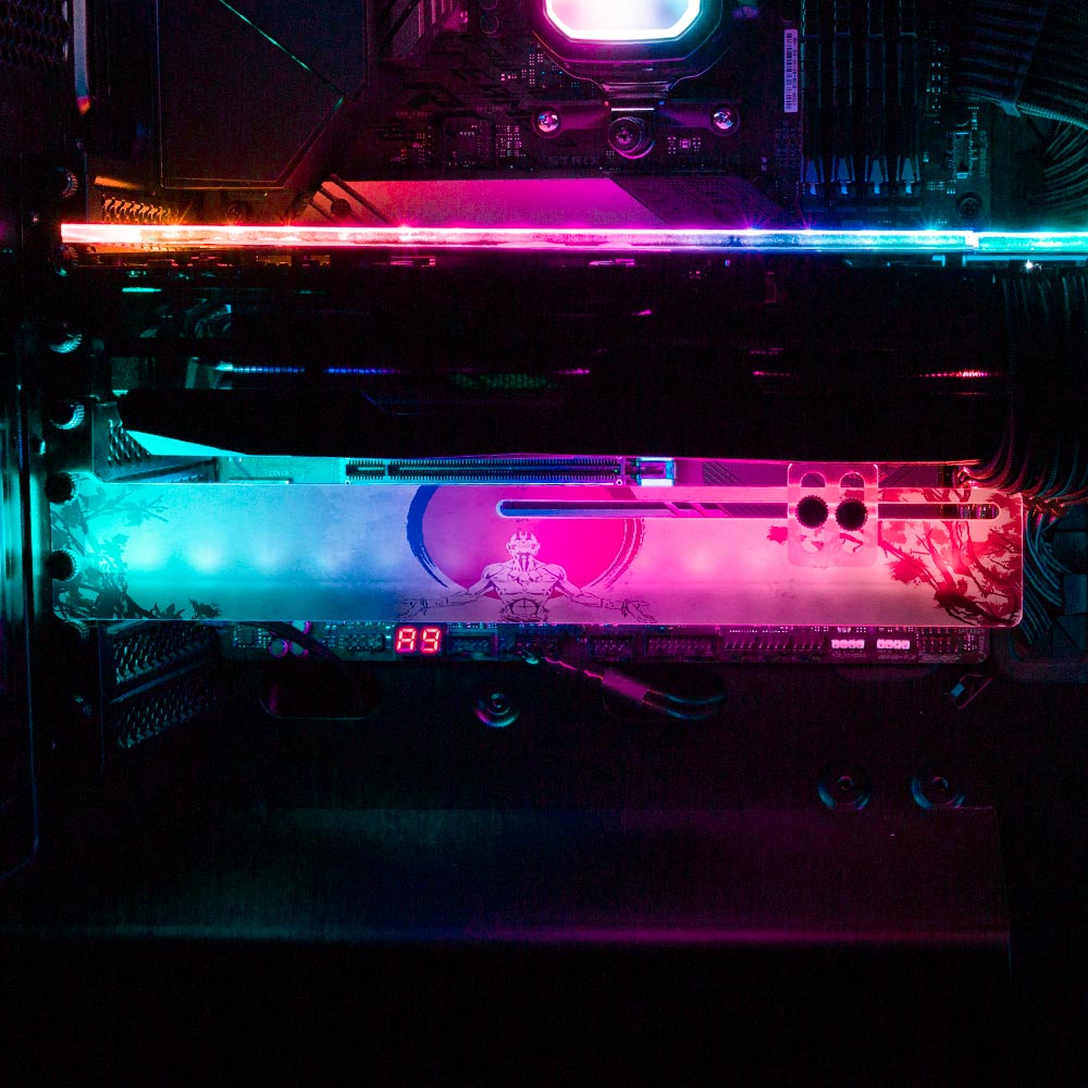 Dhalsim Zen RGB GPU Support Bracket - Ddjvigo - V1Tech
