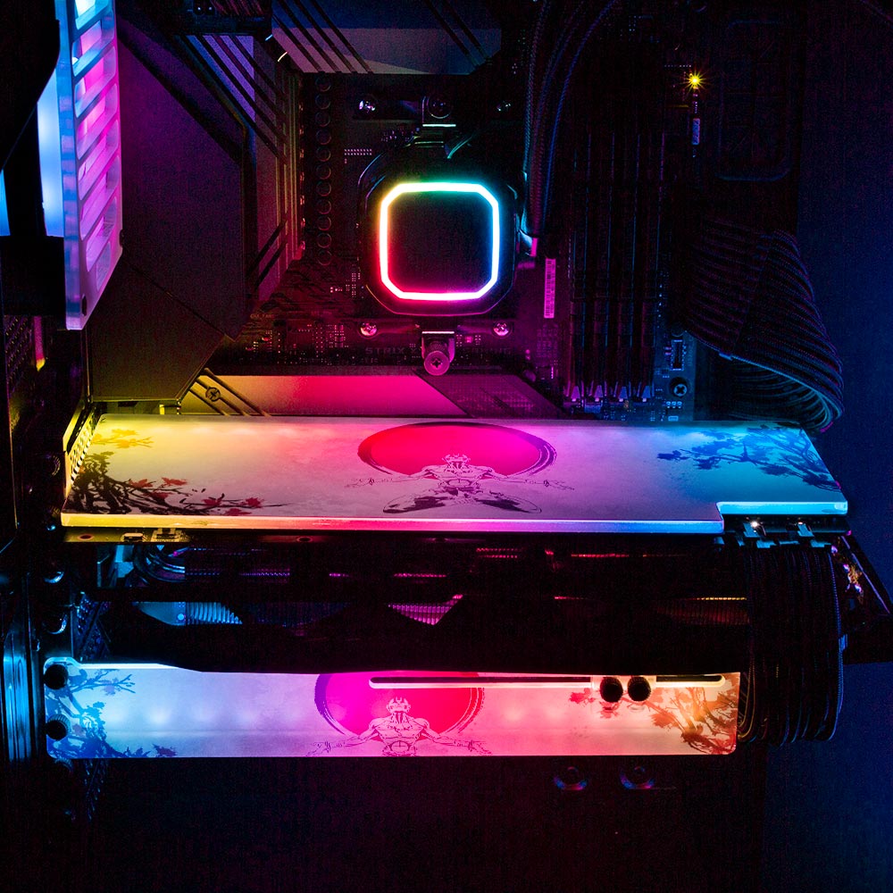 Dhalsim Zen RGB GPU Support Bracket - Ddjvigo - V1Tech