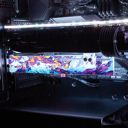 Explosion RGB GPU Support Bracket - Geoglyser - V1Tech