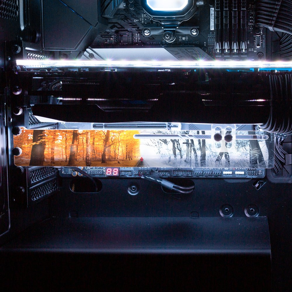 Fall and Winter RGB GPU Support Bracket - Nogar007 - V1Tech – V1 Tech
