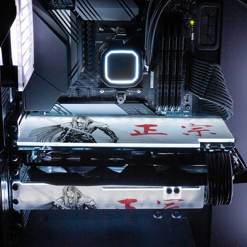 Fallen Angel RGB GPU Support Bracket - Ddjvigo - V1Tech