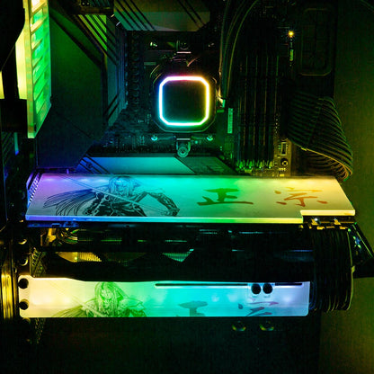 Fallen Angel RGB GPU Support Bracket - Ddjvigo - V1Tech