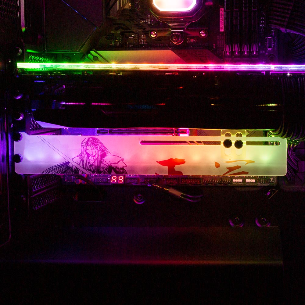 Fallen Angel RGB GPU Support Bracket - Ddjvigo - V1Tech