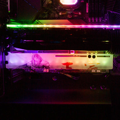 Fallen Angel RGB GPU Support Bracket - Ddjvigo - V1Tech