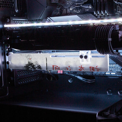 Gray Fox RGB GPU Support Bracket - Ddjvigo - V1Tech