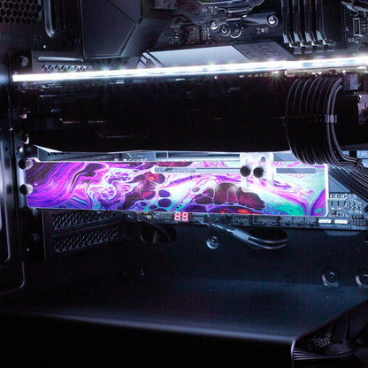 If We Make It Through December RGB GPU Support Bracket - Geoglyser - V1Tech