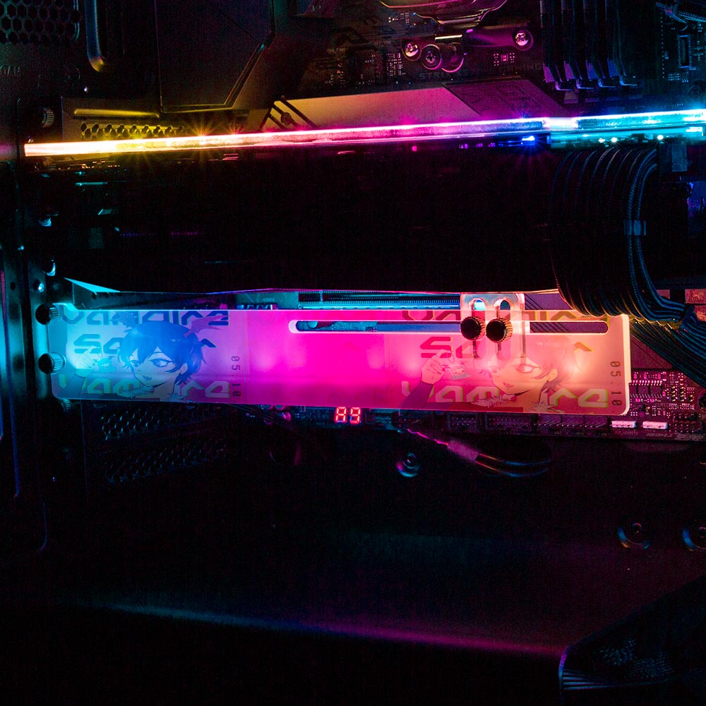 Lilith RGB GPU Support Bracket - YacilArt - V1Tech