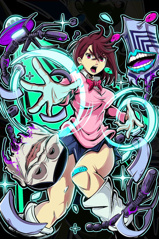 Momo Ayase Plexi Glass Wall Art