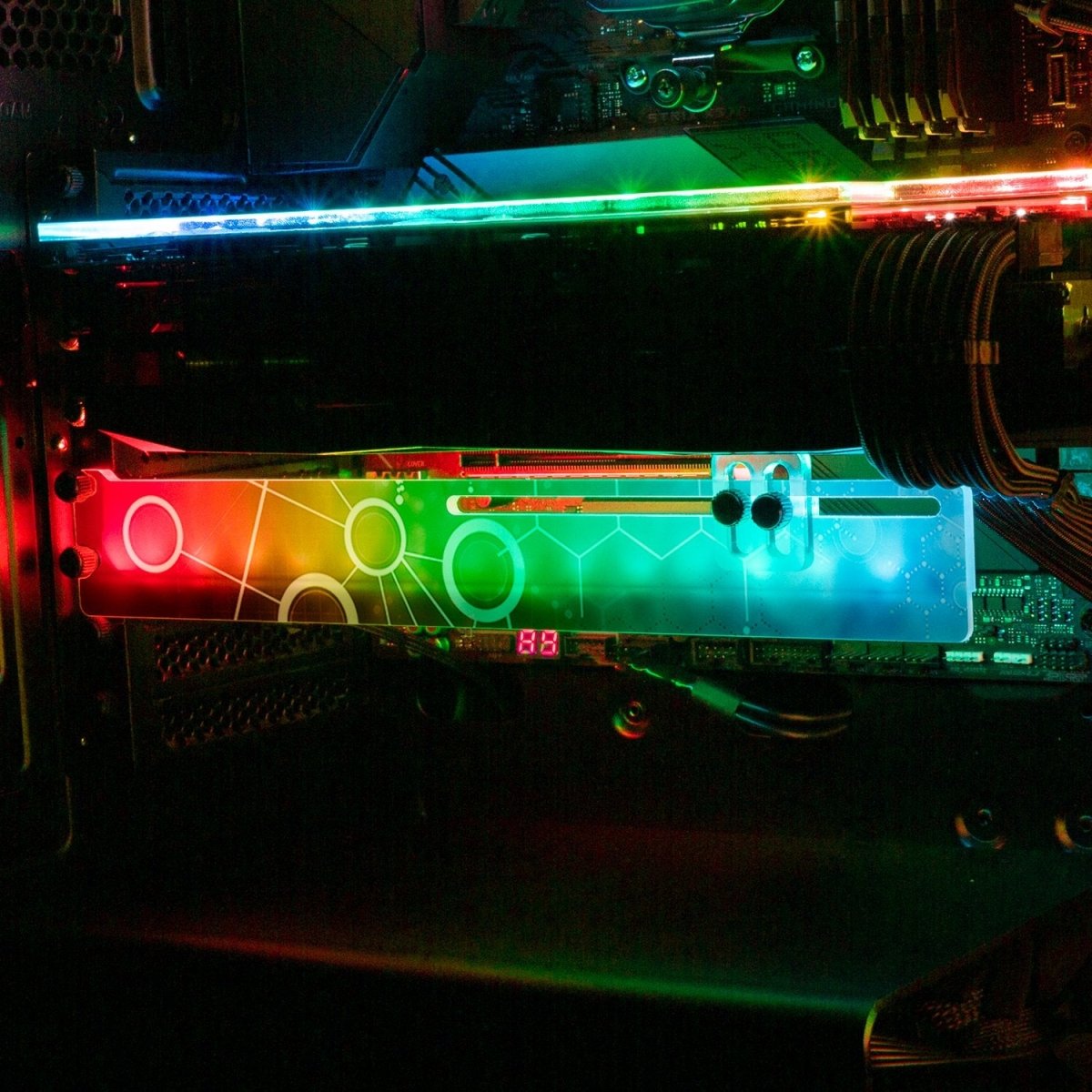 Nanotech RGB GPU Support Bracket - V1Tech