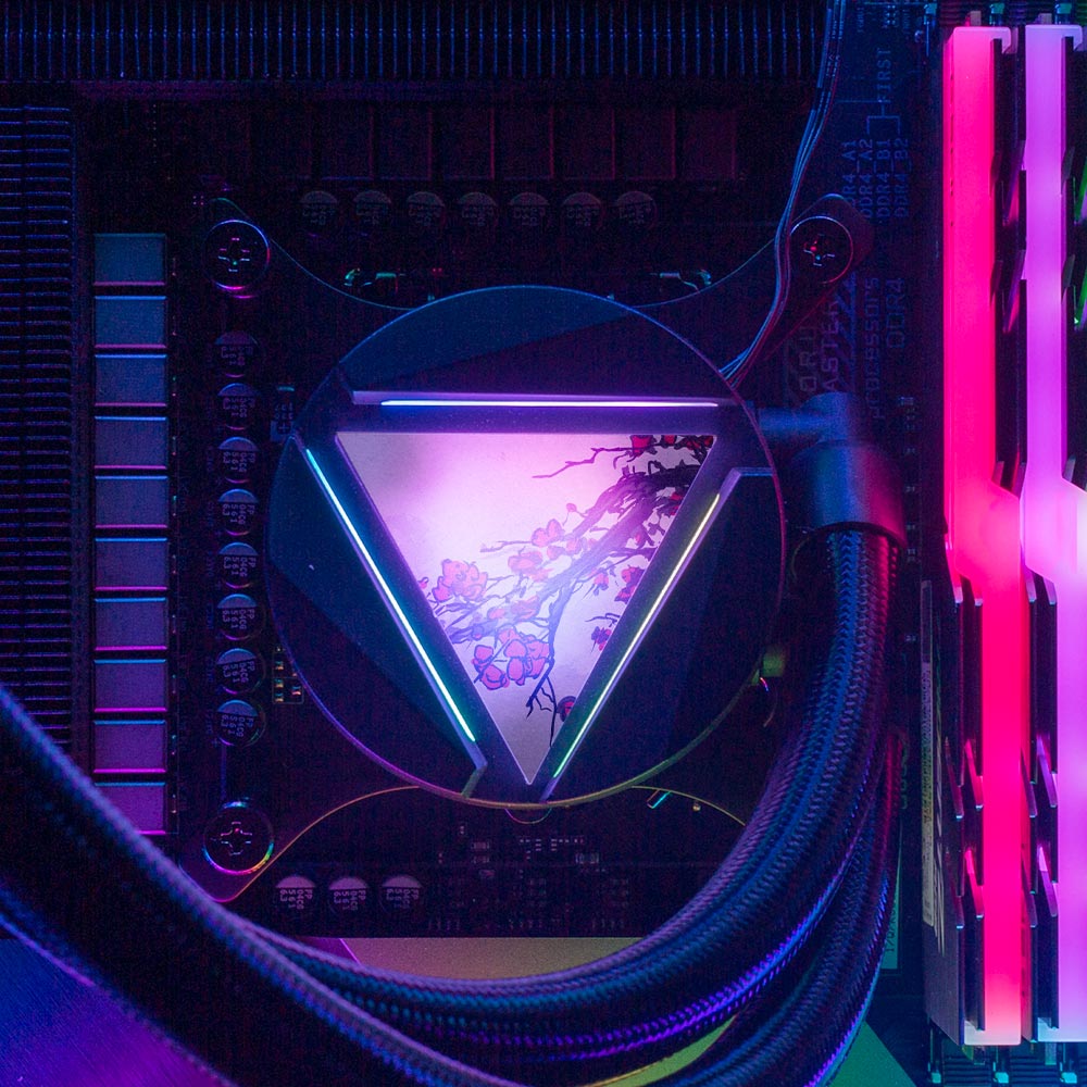 Nature AIO Cover for MSI MAG CORELIQUID 240R 360R - Ddjvigo - V1Tech
